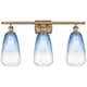 Option Brushed Brass / Sapphire Blue