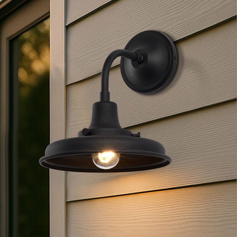 Morris Small Outdoor Lantern Black Finish