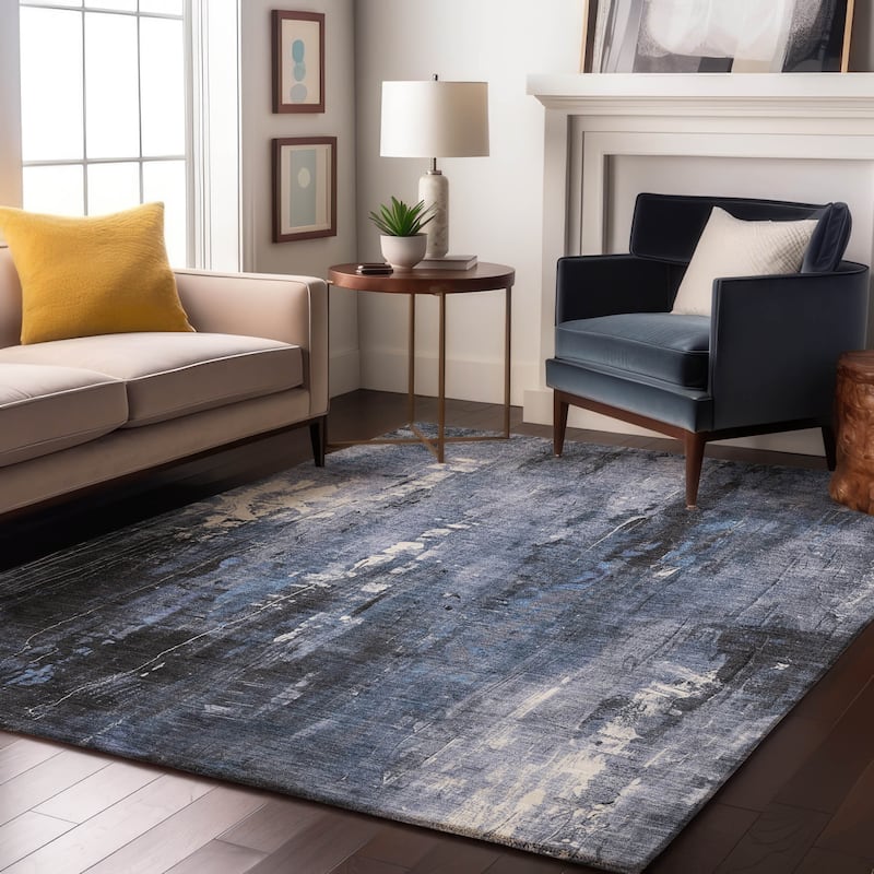 Premium Washable Super Soft Abstract Ombre Mayfield Rug