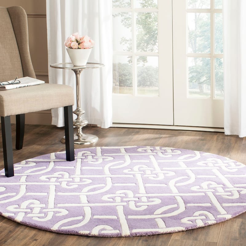 SAFAVIEH Handmade Chatham Fatma Modern Wool Rug