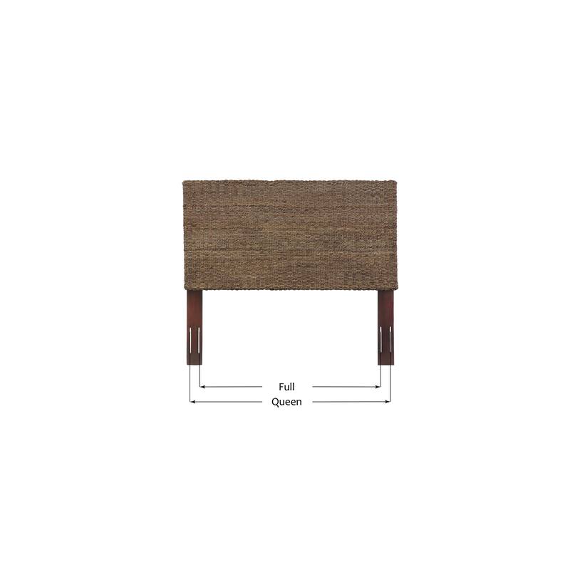 Ashbury Woven Wicker Rattan Abaca Headboard