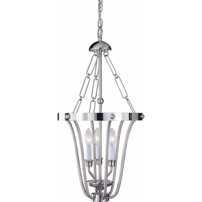 Volume Lighting Minster 3 Light 15" Wide Taper Candle Pendant