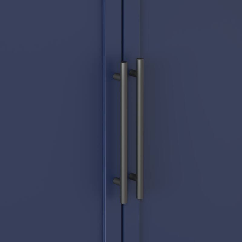 Roomfitters Modern Kitchen Pantry Buffet, Coffee Bar Cabinet with storage units and Shelves
