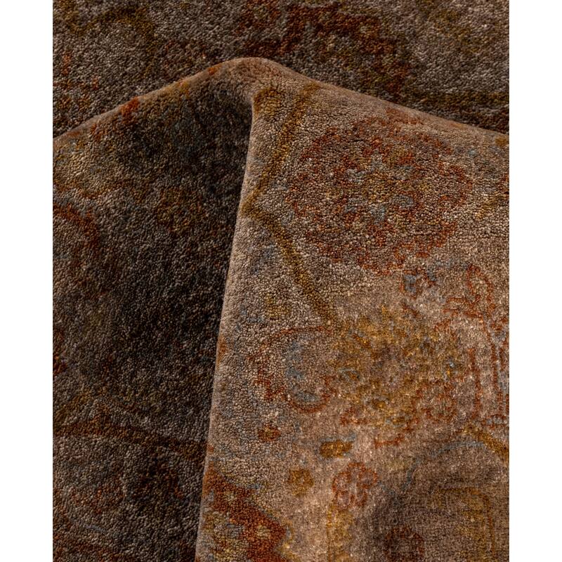 Overdyed One-of-a-Kind Hand-Knotted Area Rug - Beige - 4' 2" x 6' 1"