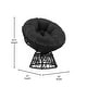preview thumbnail 26 of 30, Papasan Swivel Patio Lounge Chair