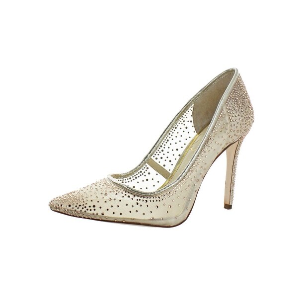 Jessica simpson prianne embellished mesh pumps online