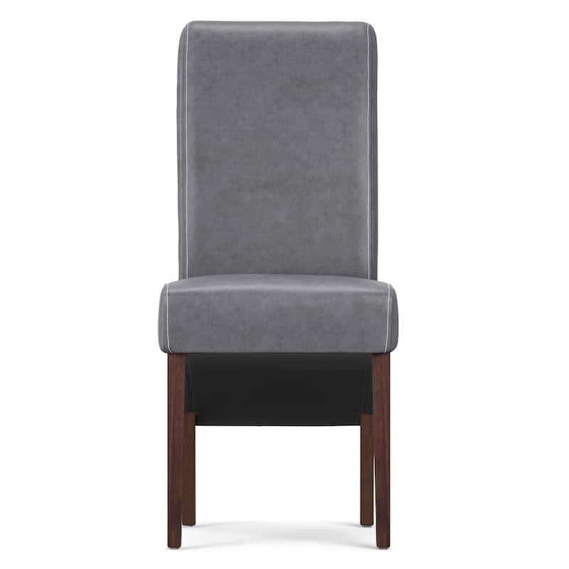 WYNDENHALL Franklin Transitional Deluxe Parson Dining Chair (Set of 2) - 17.7"w x 19.7"d x 40.2"h