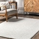 preview thumbnail 17 of 77, Nuloom Nia SuperiorWash Tile Faux Rabbit Machine Washable Area Rug