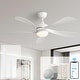 preview thumbnail 4 of 118, Sofucor 45/52 Inch Ceiling Fan with Remote & Lights Quiet DC Motor 5 Blade High CFM Modern Fan