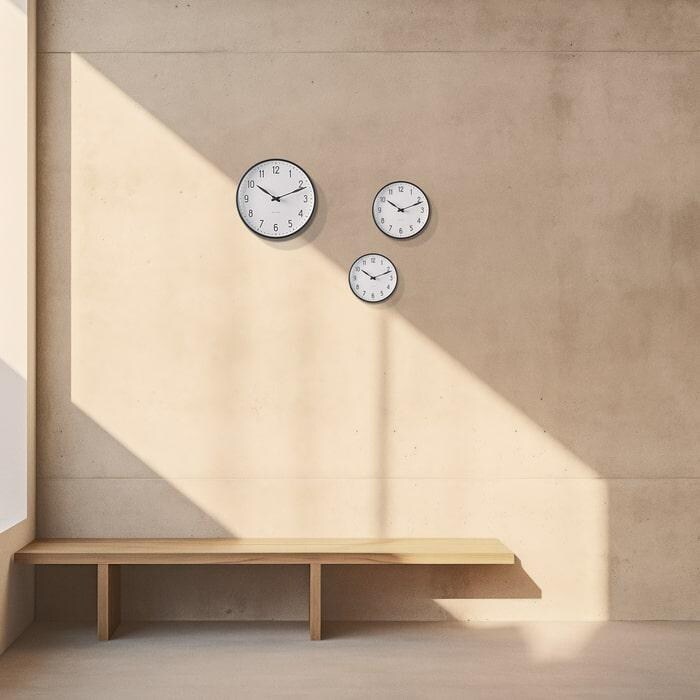 Arne Jacobsen Station Wall Clock - Overstock - 40892447