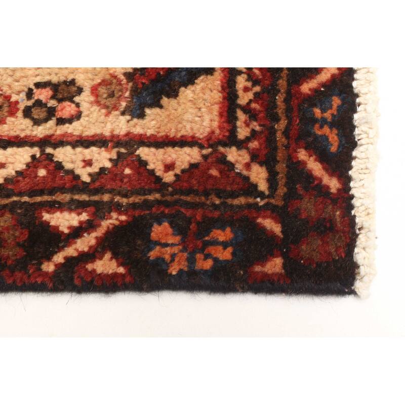 ECARPETGALLERY Hand-knotted Andelz Dark Red Wool Rug - 3'10 x 6'1