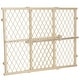 preview thumbnail 2 of 5, Position & Lock Adjustable Wood Baby Gate