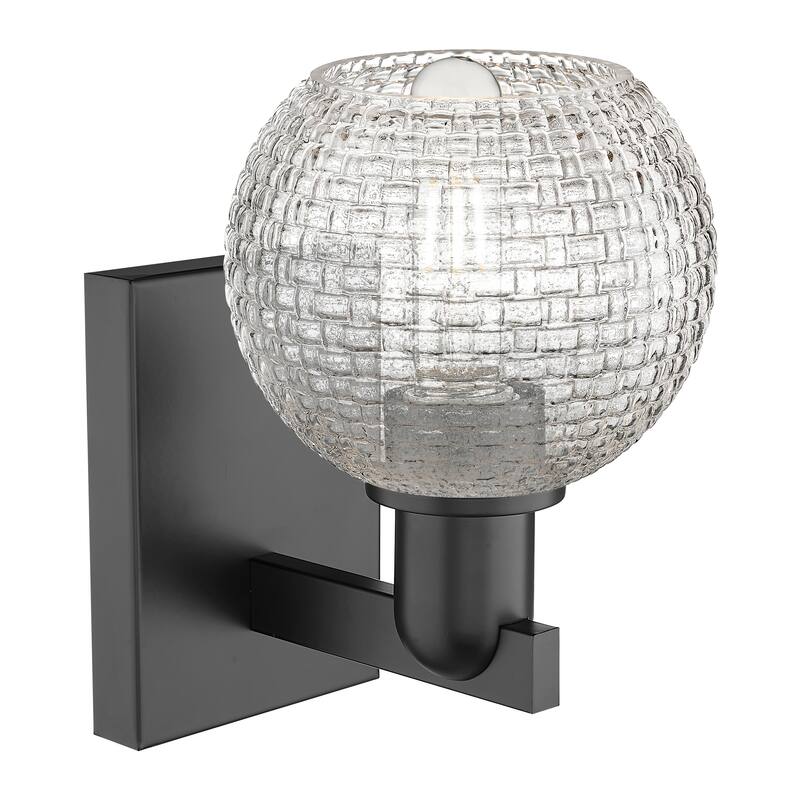 Innovations Lighting Endless Possibilities Arcadia - Athens - 1 Light 6" Basketweave Sconce