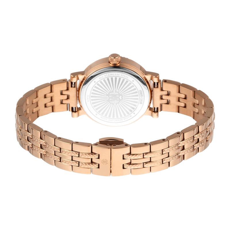 Roberto Cavalli Women RC5L019M0085 Quartz Watch - Rose-Tone
