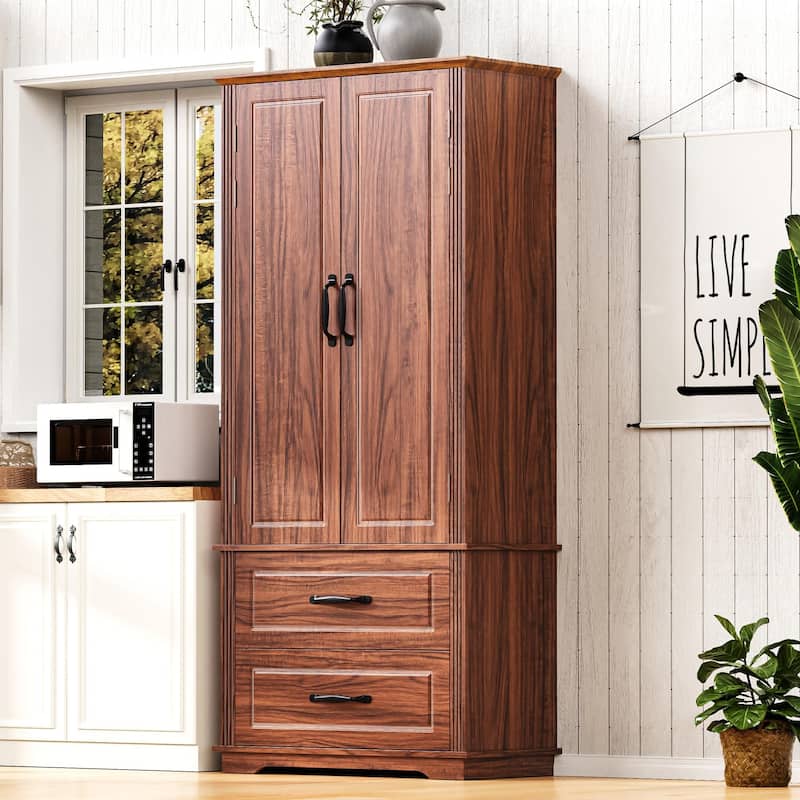 Freestanding Cupboard Cabinet Pantry Cabinet Sideboard