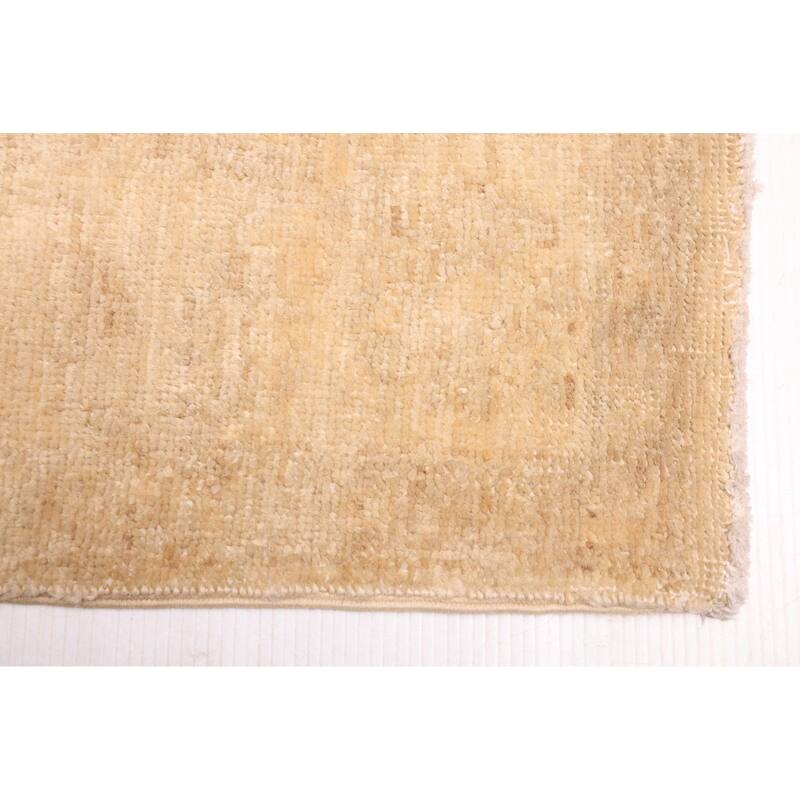 ECARPETGALLERY Hand-knotted Chobi Finest Cream Wool Rug - 2'8 x 8'1
