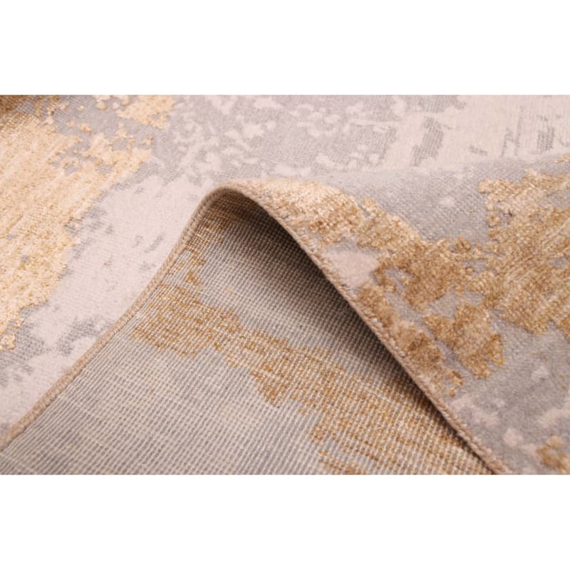 ECARPETGALLERY Hand-knotted Legacy Grey Silk, Wool Rug - 9'0 x 12'0