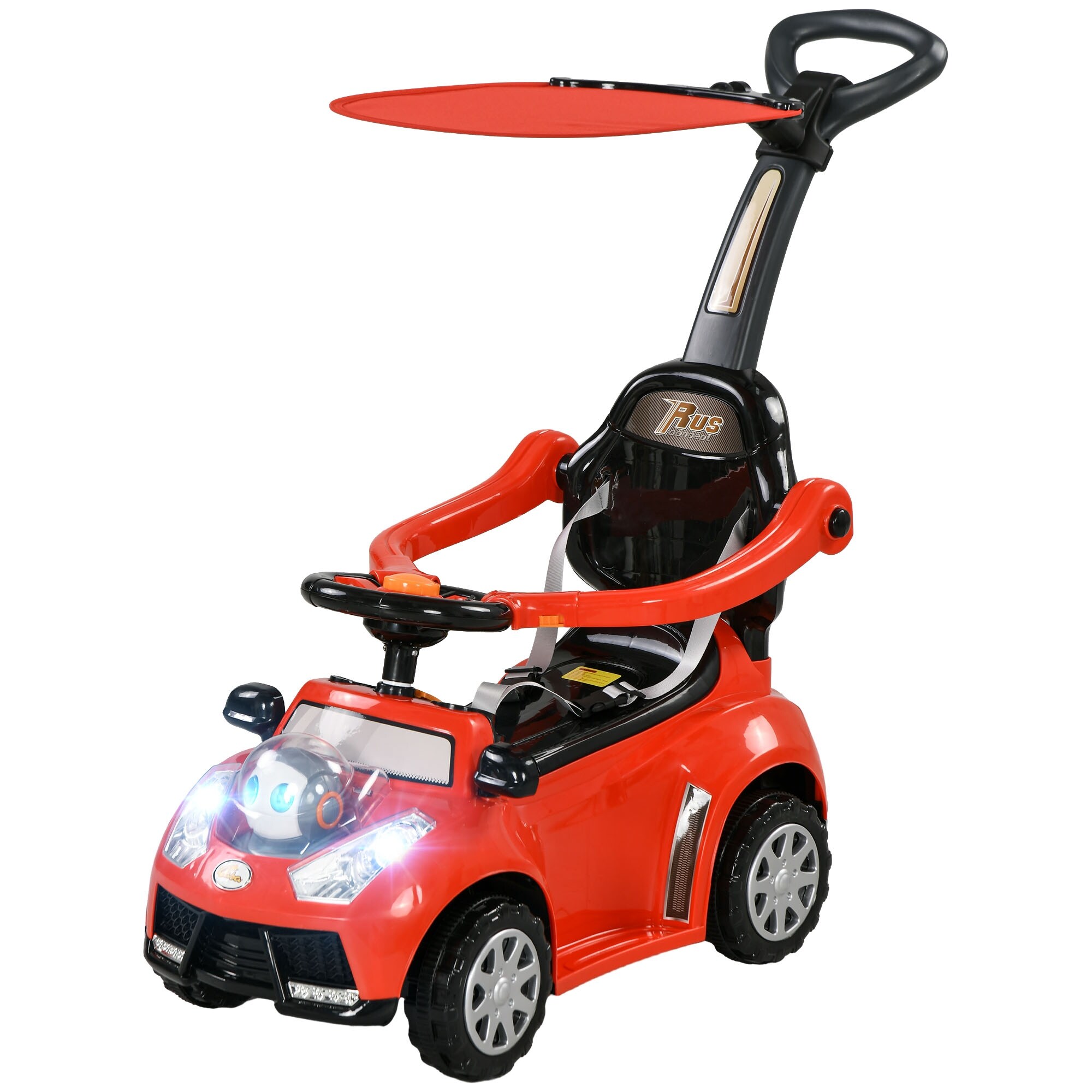 ネットで注文 on Ride Years, 1-3 Kids for Car Push 3-in-1 Sliding with Car 時計