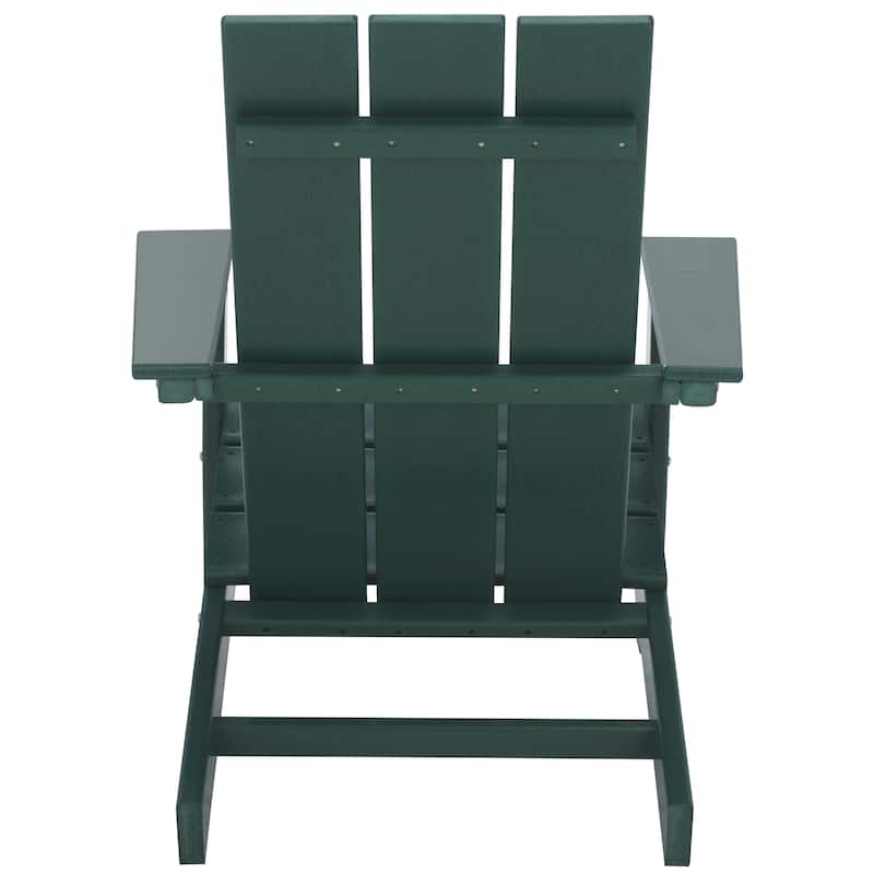 SAFAVIEH Outdoor Living All Weather Adirondack Chair - 29"W x 32"D x 33"H