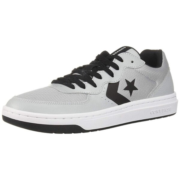 low top converse leather
