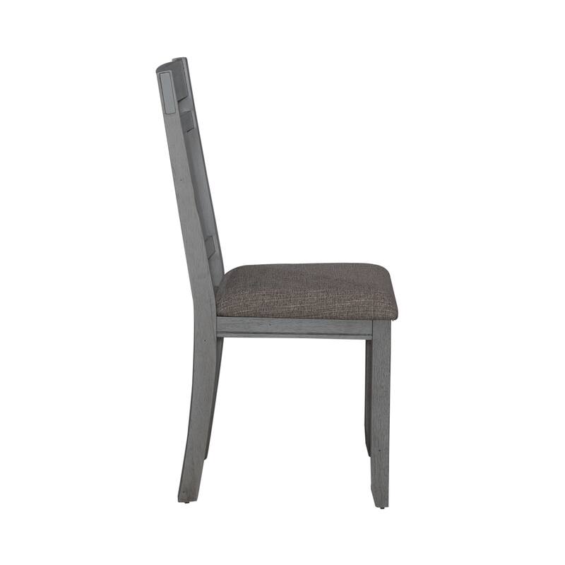 Newport Smokey Grey 5 Piece Trestle Table Set