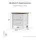 preview thumbnail 20 of 24, Furniture of America Althea 3-Piece Farmhouse Bedroom Set with Dresser & 2 Nightstands