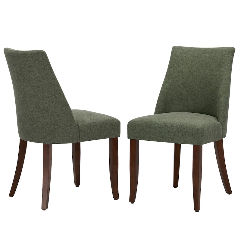 RENEWLINE Contemporary Dining Chair（Set of 2/4/6 - Upholstered Backrest & Wood Frame