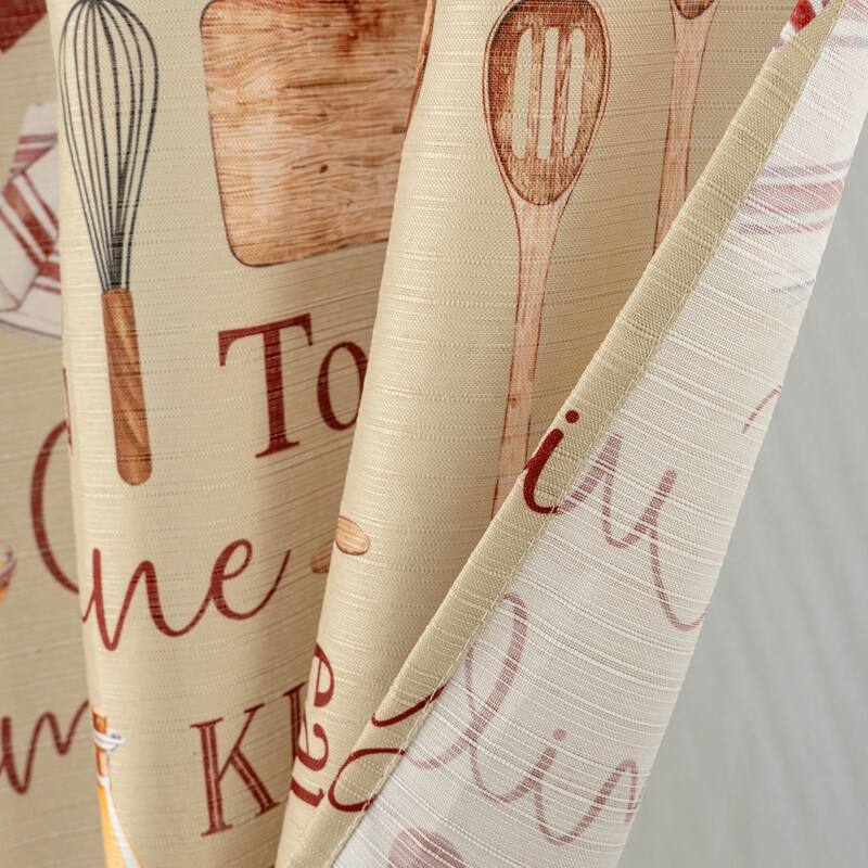 Cucina Family Kitchen Curtain Set