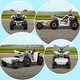 preview thumbnail 2 of 8, Electric ATV with Back Trailer for Toddlers, Safe 6V Ride-On Car with Rugged Wheels, Foot Pedal Control, and Realistic Design