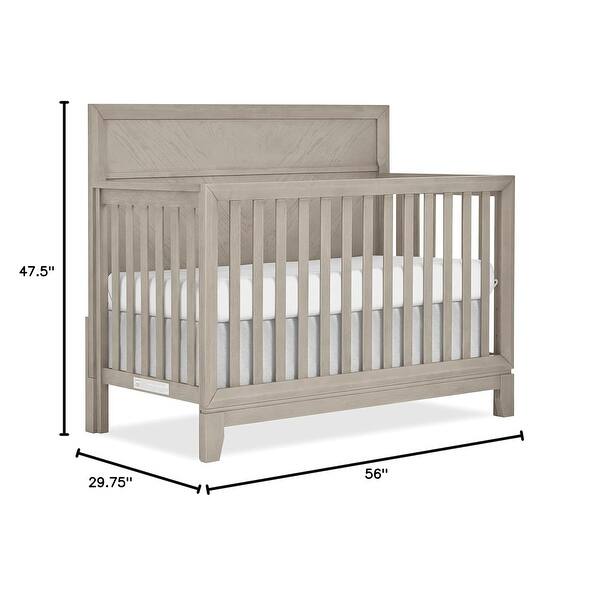 dimension image slide 0 of 2, Evolur Lourdes 5-in-1 Crib - Porcini