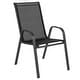 preview thumbnail 25 of 24, Commercial 7 Pc Outdoor Patio Dining Set with Glass Table and 6 Chairs