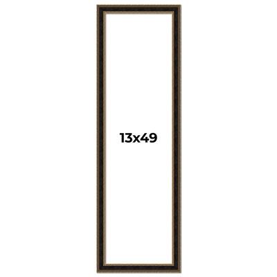 13x49 Frame Gold Antique Vintage Sold Wood Picture Frame | 1.75 Inch