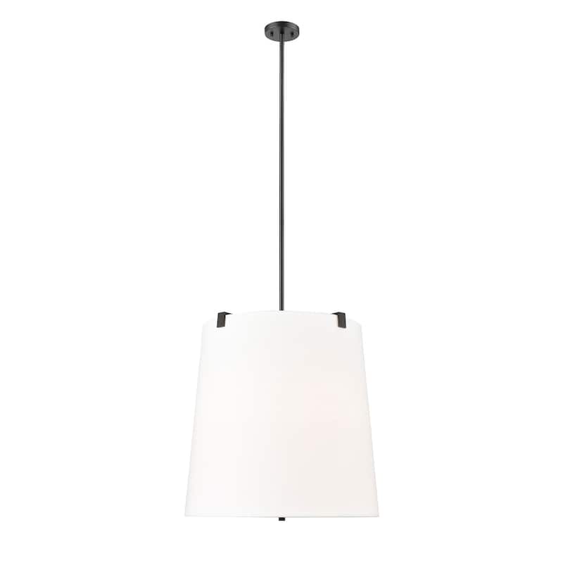 Z-Lite 3501P24 Weston 6 Light 24" Wide Pendant with Shade