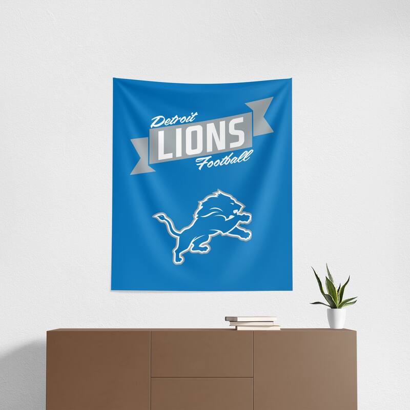 NFL Detroit Lions Premium Wall Hanging - 34"x40"