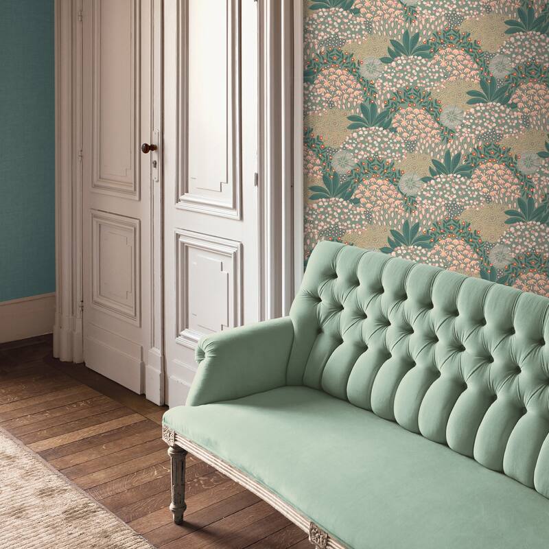 Galerie Wallcoverings Fusion Collection Forest Bloom Motif Non-woven Matte Wallpaper Roll