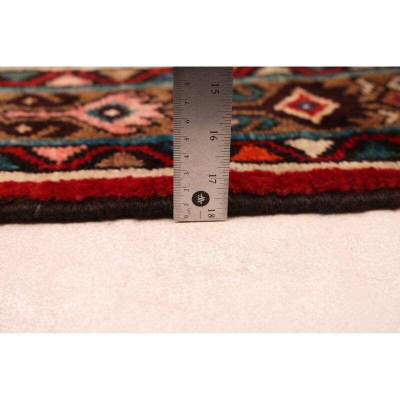 ECARPETGALLERY Hand-knotted Anadol Red Wool Rug - 3'9 x 5'1