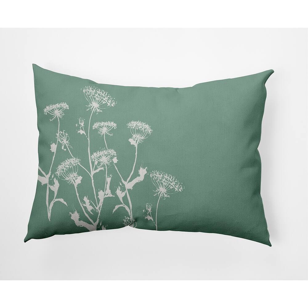 Breezy Wildflower Outdoor Pillow