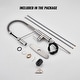 preview thumbnail 18 of 40, Undermount Single Bowl 16 Gauge Nano Stainless Steel Workstation Kitchen Sink with Pull Down Kitchen Faucet and Accessories