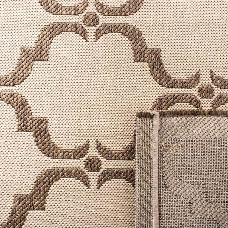 SAFAVIEH Courtyard Rozina Indoor/ Outdoor Waterproof Patio Backyard Rug
