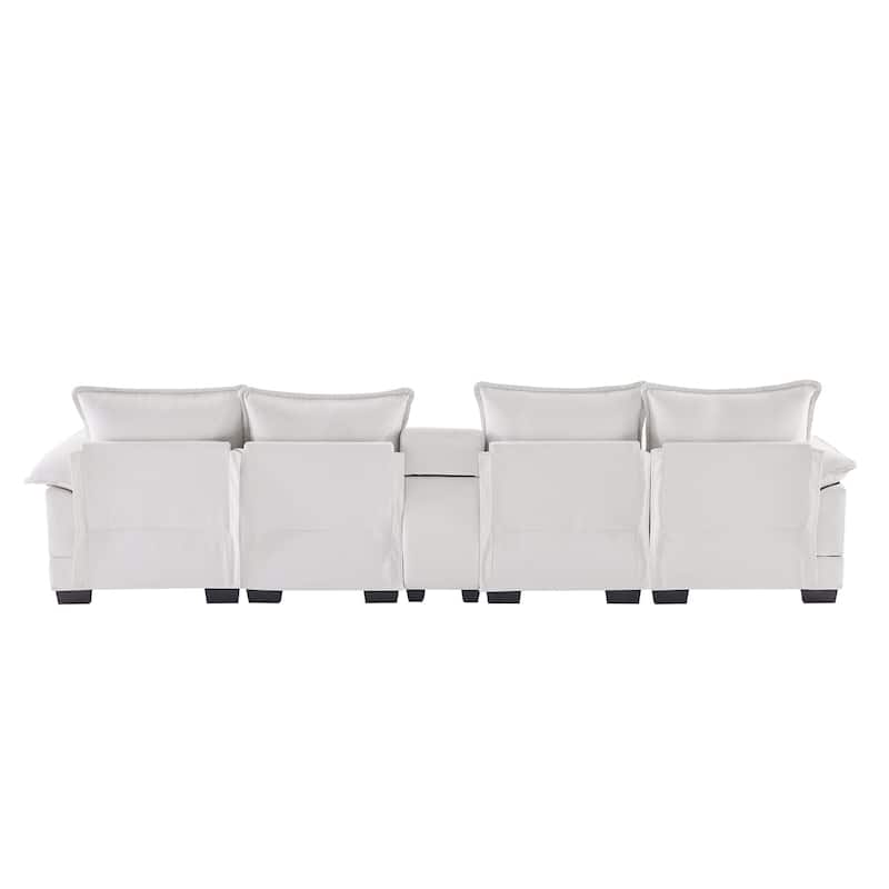 123*55" Modern U-shaped Sofa