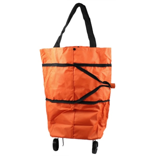Shop Orange Environmental Reusable Recycle Folding Tote Shopping