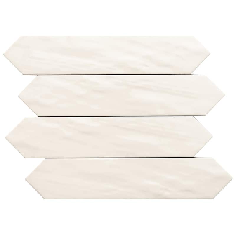 The Tile Life Tribeca-Talavera Picket 2x13 Ceramic Wall Tile - Case of 62 (12.91 Sq. ft.)
