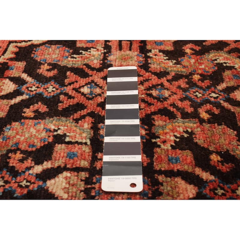 ECARPETGALLERY Hand-knotted Andelz Black Wool Rug - 3'6 x 10'4