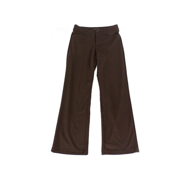 lee riders women's ponte knit comfort waist pant