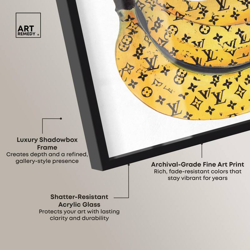 Fashion Bananas Shadowbox by Art Remedy