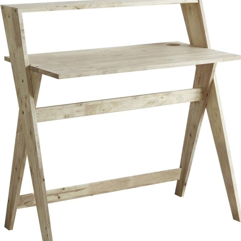 Rectangular Rubberwood Office Table with Sturdy Cam Bolt Joinery