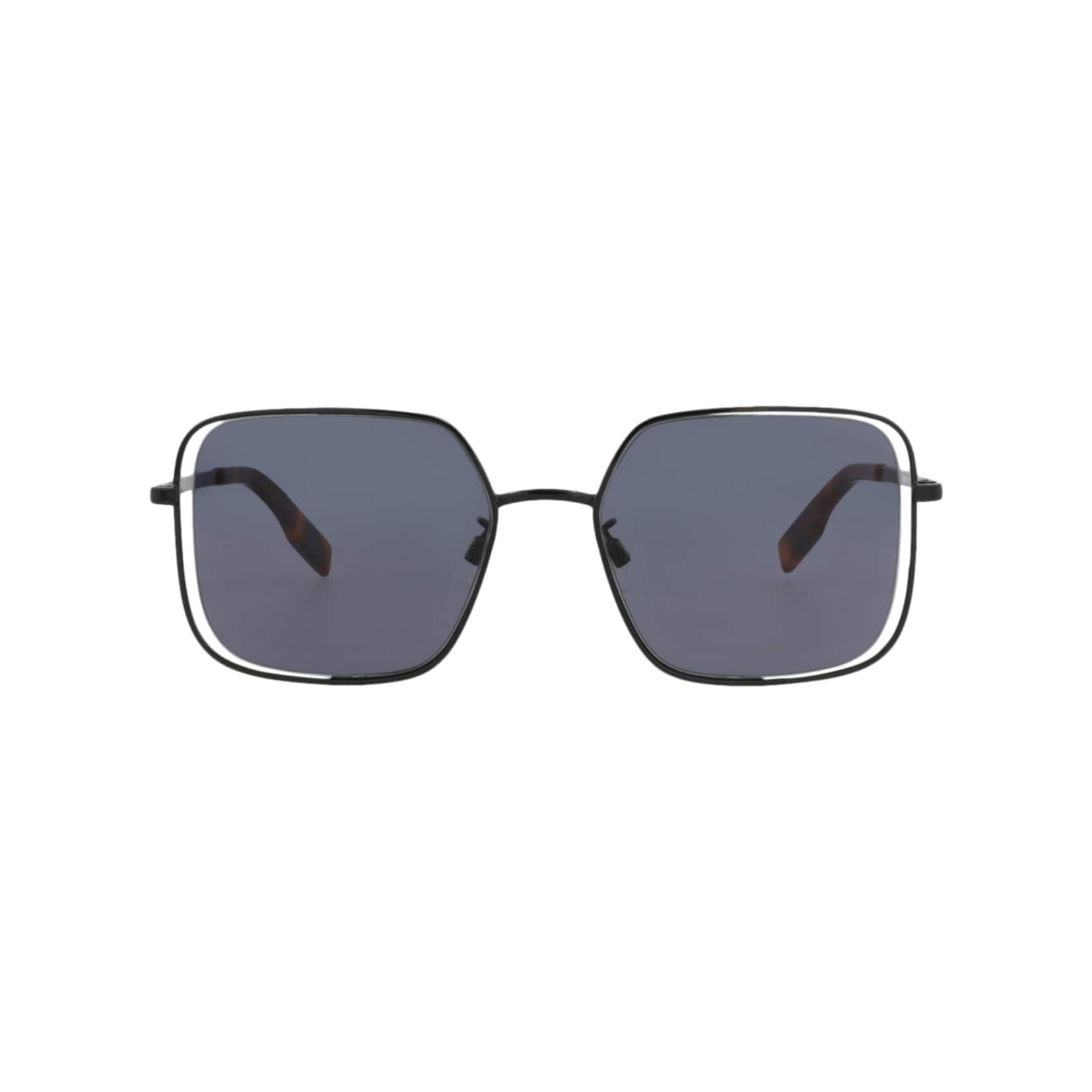 MCQ ALEXANDER MCQUEEN like new sunnies McQueen Ellipse Sunglasses in Black/Smoke | McQueen US main image 3