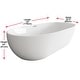 preview thumbnail 156 of 173, Adler Soaking Bathtub in Glossy White