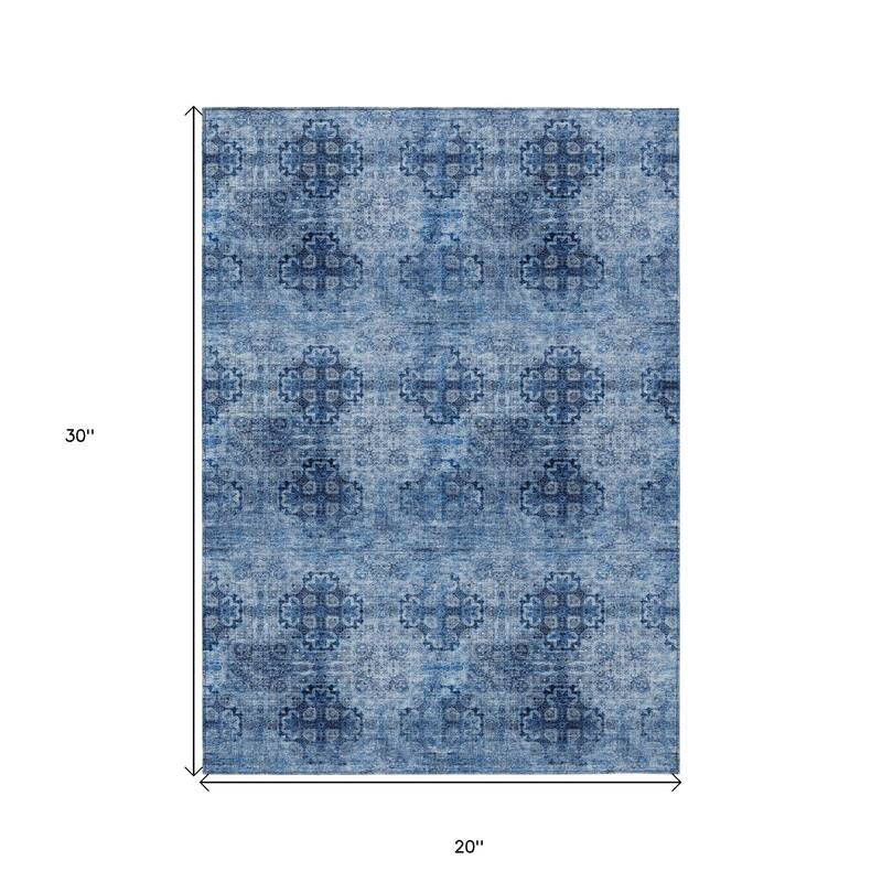 Alvafi Garden-Inspired Weather Resistant Classic Meets Modern Outdoor Rug