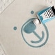 preview thumbnail 7 of 16, Nuloom Cecelia Polar Bear Kids Fringe Area Rug